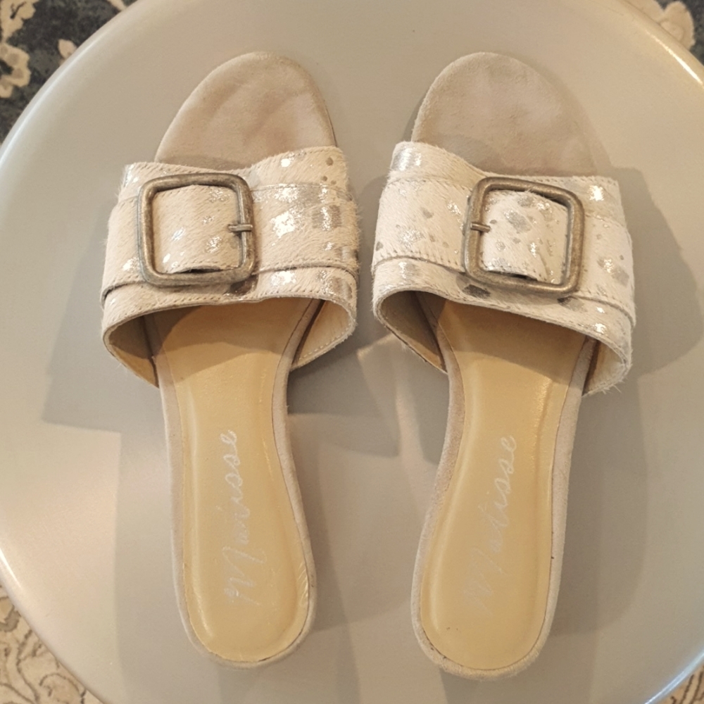 Matisse cowhide sandals size 9